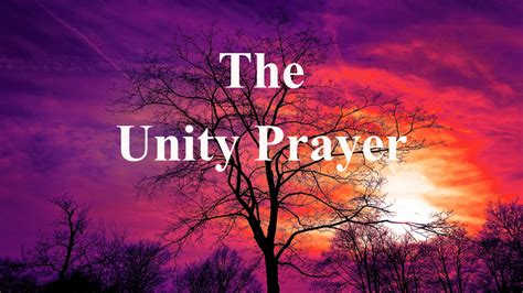 The Unity Prayer Simple Catholic Living