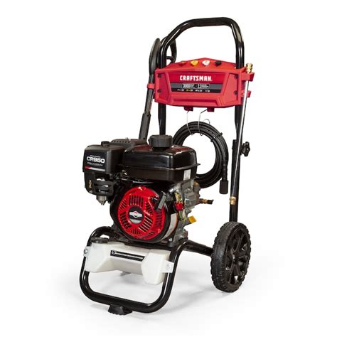 Craftsman 3000 Psi 23 Gpms Cold Water Gas Pressure Washer With 4 Spray Tips In The Pressure