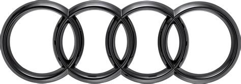 Audi Audi Ringen In Het Zwart Achteraan