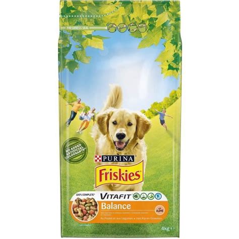 Friskies Croquettes Vitafit Balance Au Poulet Et L Gumes Pour Chien