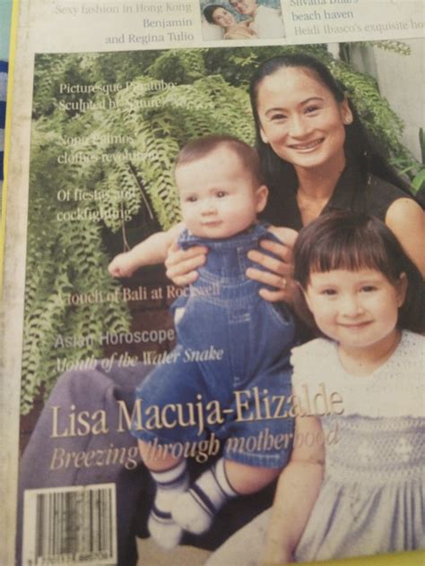 Lisa Macuja Elizalde In Lifestyle Asia Magazine May 2001 HTF On Carousell