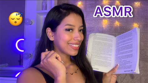 Asmr Lectura Inaudible Chicle Asmr En Espa Ol Youtube