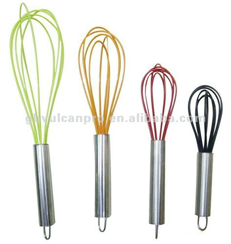 Silicone Egg Whisk Silicone Rubber Whisk Silicone Wire Whiskchina