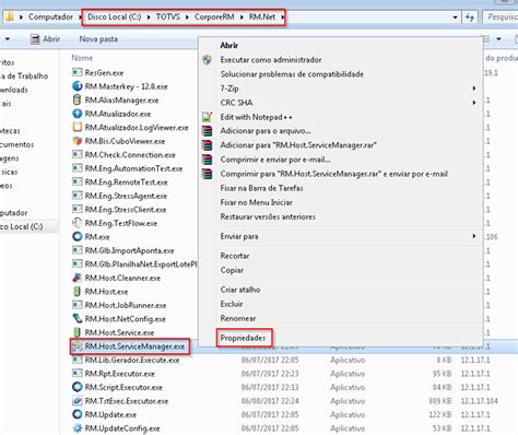 Framework Linha Rm Frame Configurar O Host Como Administrador