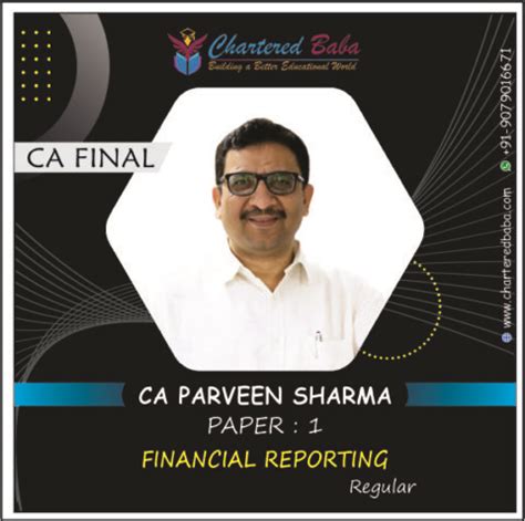 Financial Reporting By Ca Parveen Sharma Ca Cs Cma Pen Drive Google