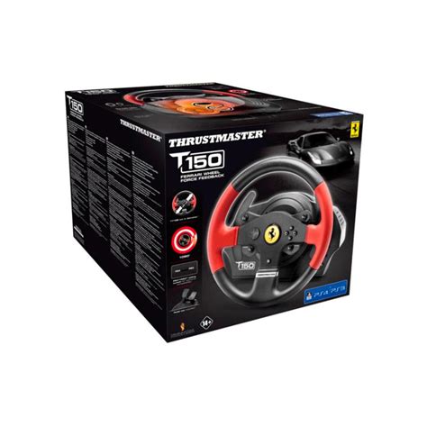 Thrustmaster T150 Force Feedback Ferrari Racestuur Ps4 Ps3 Pc Wehkamp