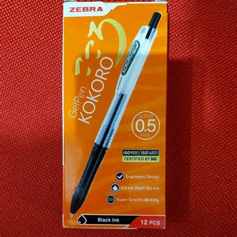 Jual Pen Zebra Kokoro Sweet Gel 0 5 Harga Tertera Lusinan Isi 12pcs