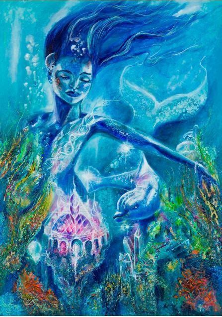 Dreaming Of Lemuria Spiritual Art Visionary Art Energy Art