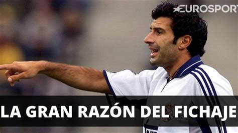 Luis Figo cuenta la razón por la que dejó el Barça y fichó por el Real