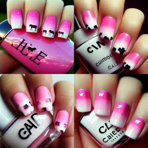 Pink Cow Print Nails: How to Create the Perfect Look