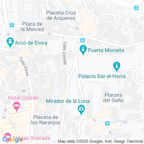 C Digo Postal Calle Lona De La Carril En Granada Codigopostalde Es