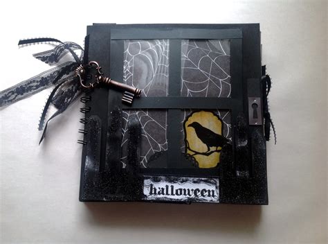 Craft Room Secrets Halloween Scrapbook Mini Album