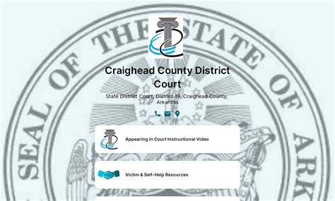 Craighead County District Court's Flowpage