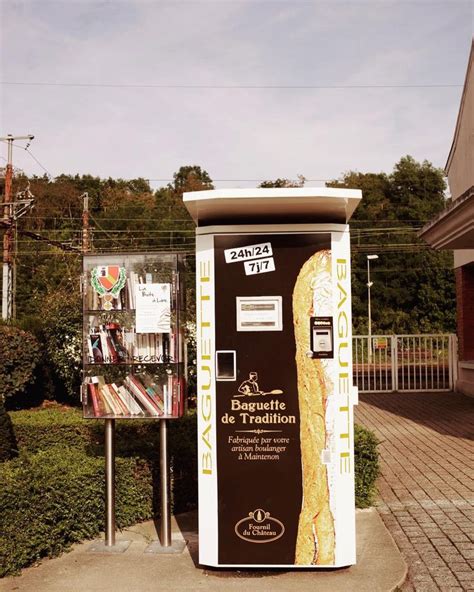 Baguette Vending Machine In Maintenon France