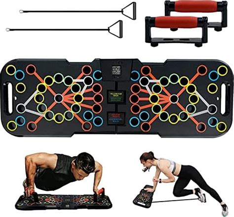 The Kpg Workout Foldable Body Training Push Up Board Multi Function