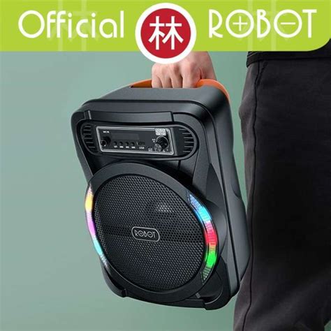 Promo Robot RB450 20W Speaker Bluetooth Wireless With RGB Light