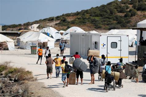 Lesbos 10 Jours Après Les Incendies De Moria Un Nouveau Camp Abrite