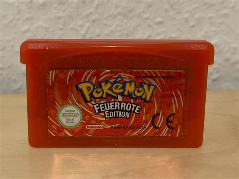 Pokémon Feuerrot Feuerrote Edition GBA Kaufen auf Ricardo