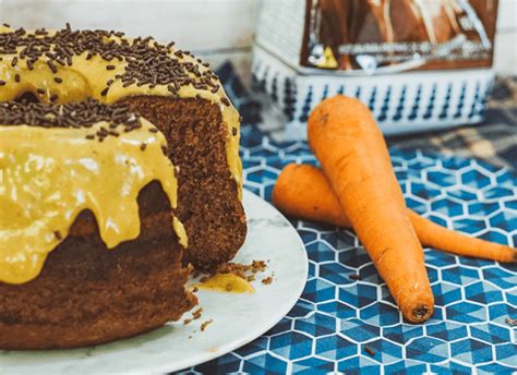 Bolo De Cenoura Invertido Duleit