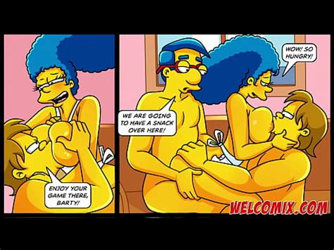 While Playing Video Games Friends Fuck The MILF The Simptoons Simpsons Porn XVIDEOS