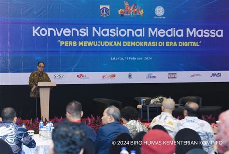 Menkominfo Dorong Industri Pers Kembangkan Inovasi Digital AllRelease