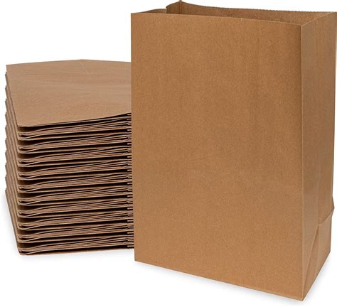 Amazon Brown Paper Bags Extra Large Bbl Pack Kraft Paper