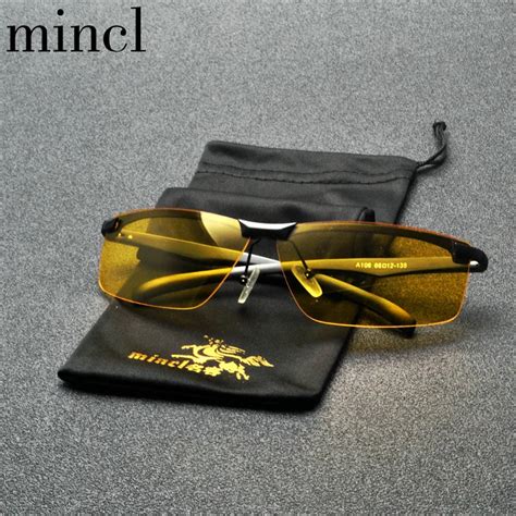 Aluminum Magnesium Night Vision Sun Glasses Men Anti Glare Polarized