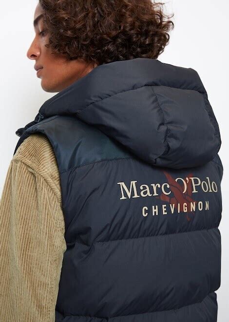 Marc O Polo Mo P X Chevignon Daunenweste Dark Navy Ab