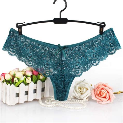 Eternali Spitze Unterw Sche Damen Sexy Lace Tangas Spitze G Strings