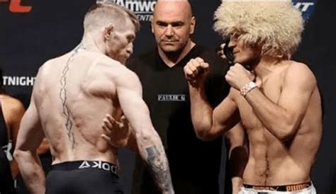 Lanzan Poster De Ufc Conor Mcgregor Vs Khabib Nurmagomedov Y El