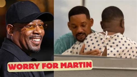 WORRY FOR MARTIN Martin Lawrence Sparks Concern As He Seems UNWELL In