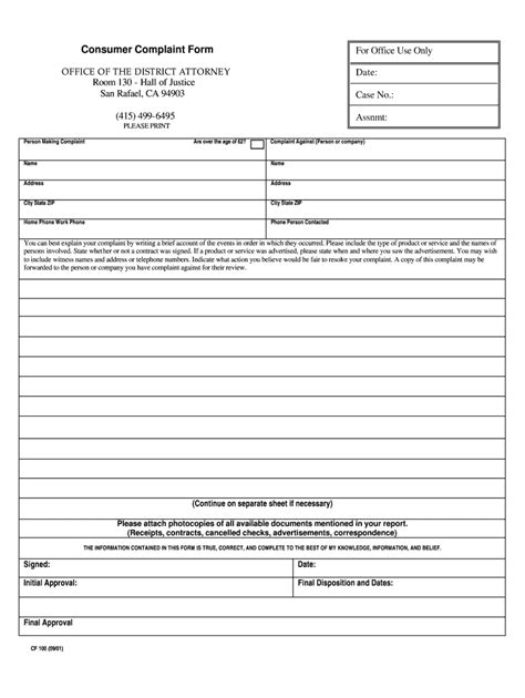 Bbb complaint form: Fill out & sign online | DocHub