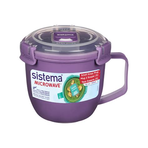 Sistema Microwave Small Soup Mug L Sva Inov Krabi Ka N Doba