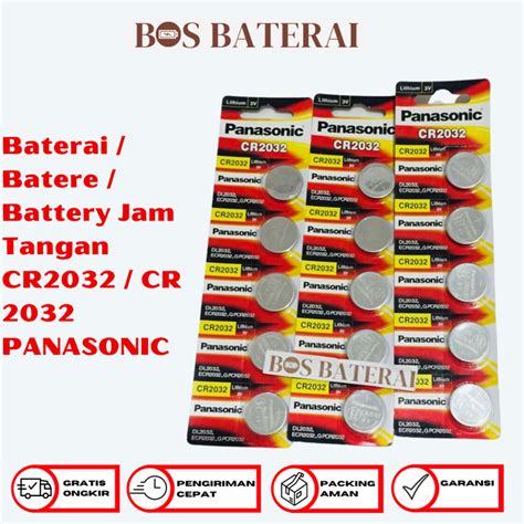 Jual Baterai Batere Battery Jam Tangan CR2032 CR 2032 PANASONIC