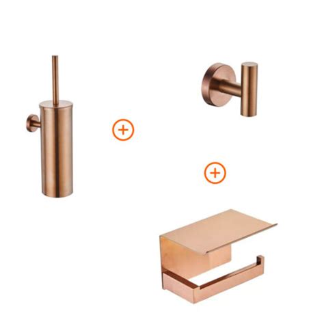 Toilet Accessoires Set Copper Design Voordelig Design Sanitair