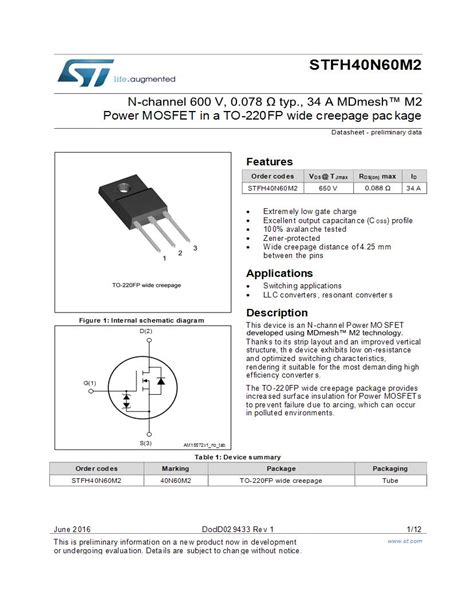 40N60 DATASHEET PDF