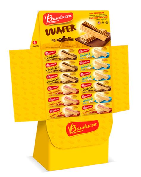 Bauducco Chocolate Vanilla Wafer Cookies 20