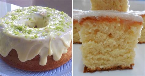 Receitas De Bolo De Lim O Sem Lactose Cl Ssico Saud Vel E Vegano