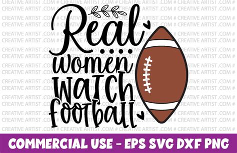 Real Women Watch Football Graphic By Creativeartist · Creative Fabrica