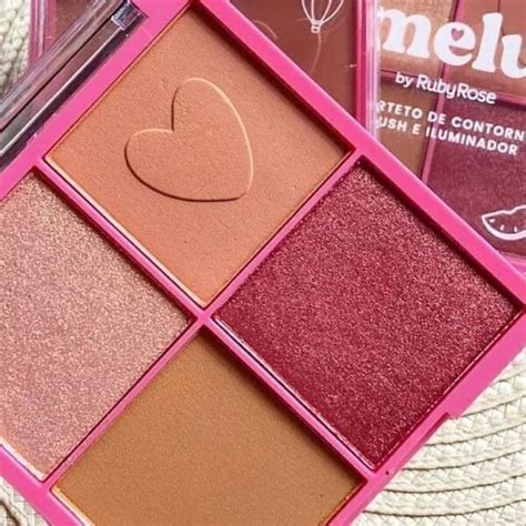 Cuarteto Bronzer Rubor E Iluminador Ac Beauty