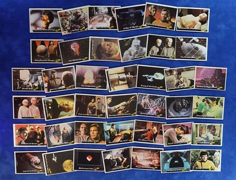 1976 Topps Star Trek Lot Of 40 Different Nmmt 329745 Ebay