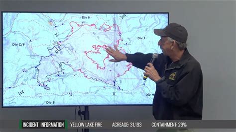 Yellow Lake Fire 29 Contained Snowfall Expected To Aid Firefighters