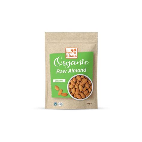 Pure Delish Organic Raw Almond Grandiose Ae