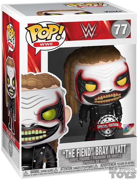 The Fiend Bray Wyatt Pop Vinyl WWE Funko Exclusive Old School Toys