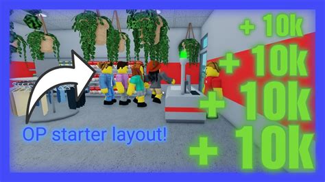 Op Starter Layout Retail Tycoon 2 Roblox Youtube