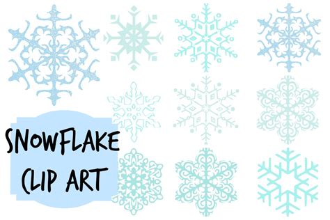 Snowflake Transparent Background Cliparts Co