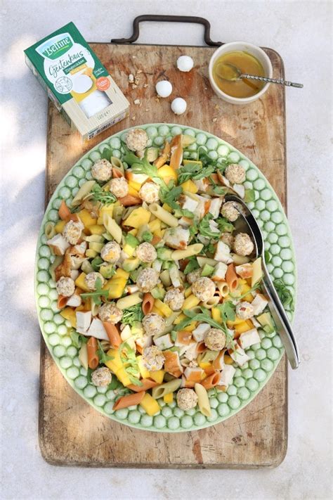 Geitenkaas Salade Met Mango En Kip Lekker Eten Met Linda