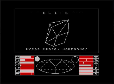 Elite 1986firebird Spectrum Zx 48k Play Online In Your Browser