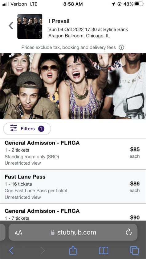 Anyone know if these “Fast Lane Pass” tix are legit? (Chicago show ...