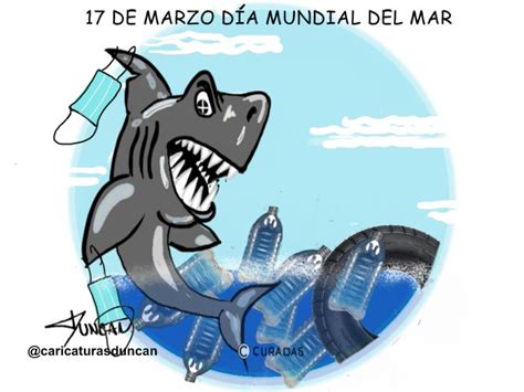 D A Mundial Del Mar Caricatura De Duncan